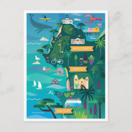 Postales de California de la Ruta 1