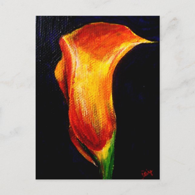 Postales de Calla Lily III (Anverso)