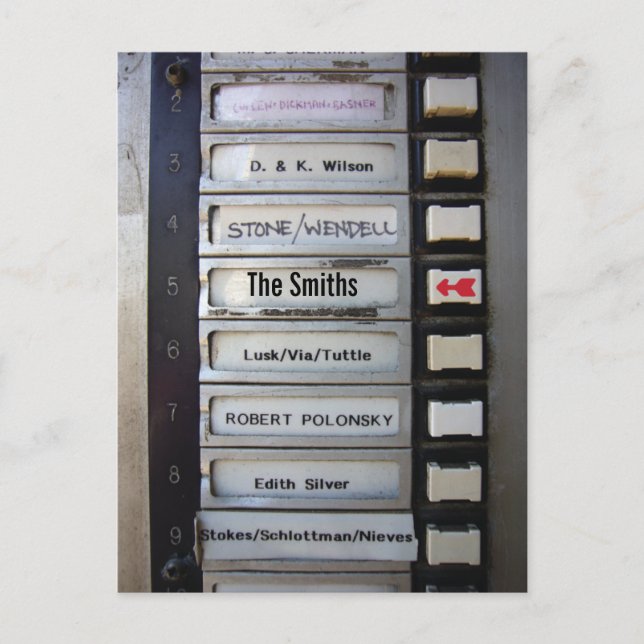 Postales de cambio urbano de dirección (Anverso)