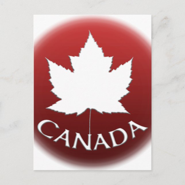 Postales de Canadá Personalizado de postales y pos (Anverso)