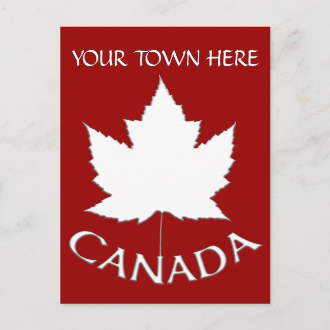 Postales de Canadá Personalizado de postales y pos (Anverso)
