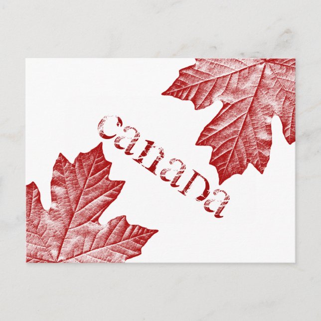 Postales de Canadá Personalizado de postales y pos (Anverso)