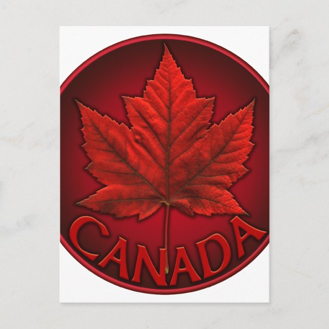 Postales de Canadá Personalizado de postales y pos (Anverso)