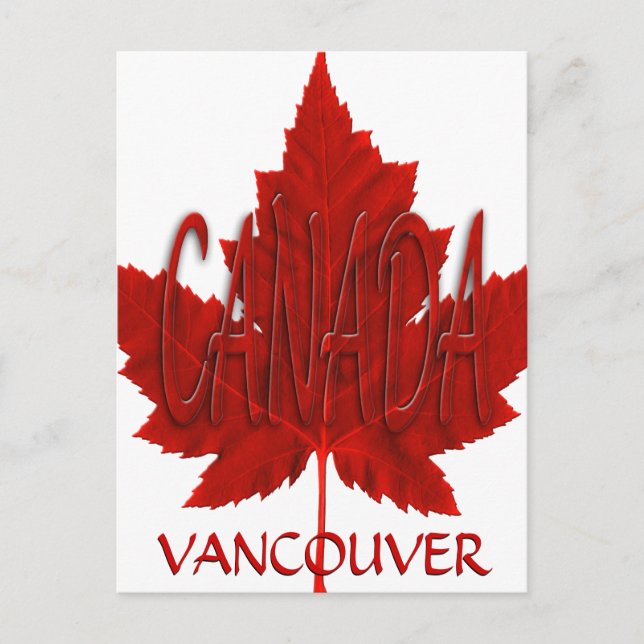 Postales de Canadá Personalizado de postales y pos (Anverso)