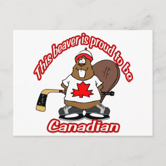 Postales de castores canadienses