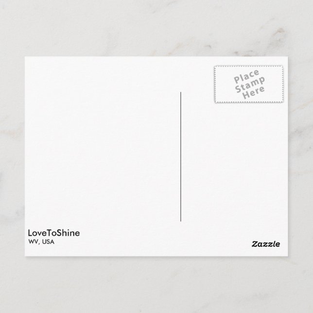 Postales de cataratas y vintage (Reverso)