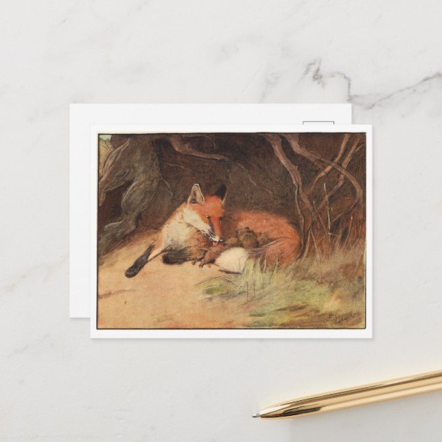 Postales de Cecil Aldin (Anverso/Reverso In Situ)