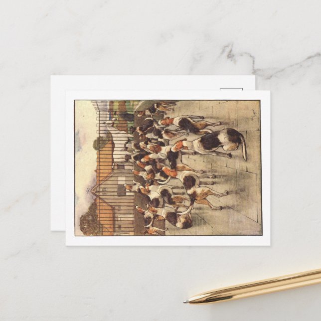 Postales de Cecil Aldin (Anverso/Reverso In Situ)