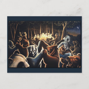 Postales de celebración de postales de osos de bai