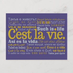 Postales de C'est La Vie personalizado