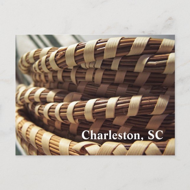 Postales de Charleston Sweetgrass (Anverso)