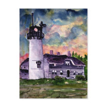 Postales de Chatham Lighthouse Marthas Vineyard