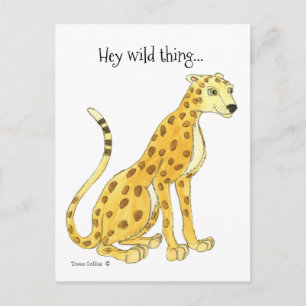 Postales de Cheetah Wild Thing