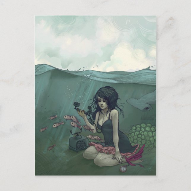 Postales de Chelsea serie I: Flotando, ahogándose (Anverso)