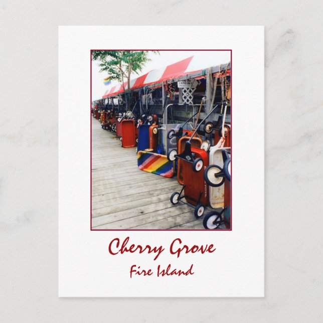 Postales de 'Cherry Grove Pride Wagon' (Anverso)