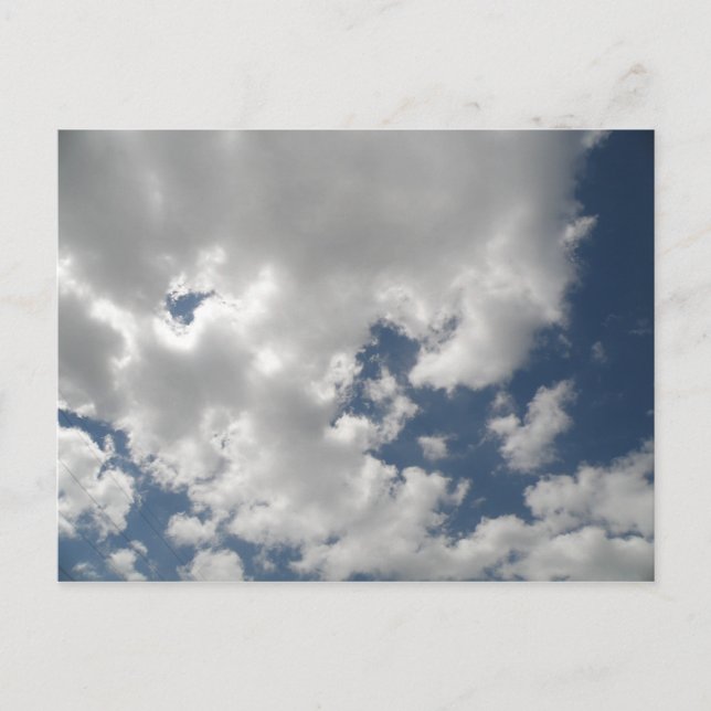 Postales de cielo nublado (Anverso)