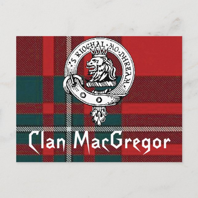 Postales de Clan MacGregor (Anverso)