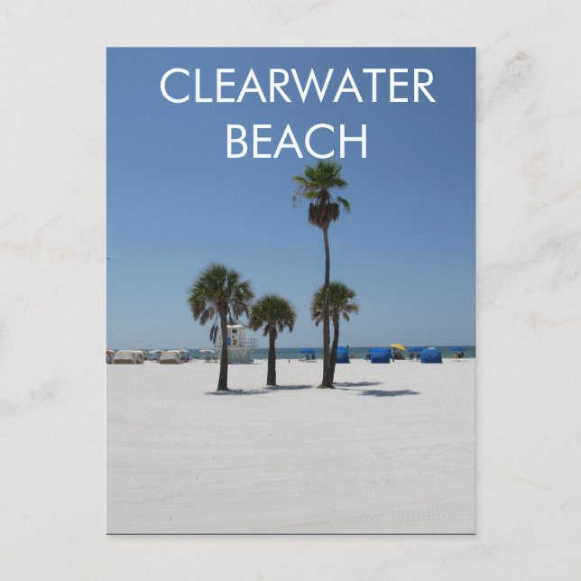 Postales de Clearwater Beach Florida (Anverso)