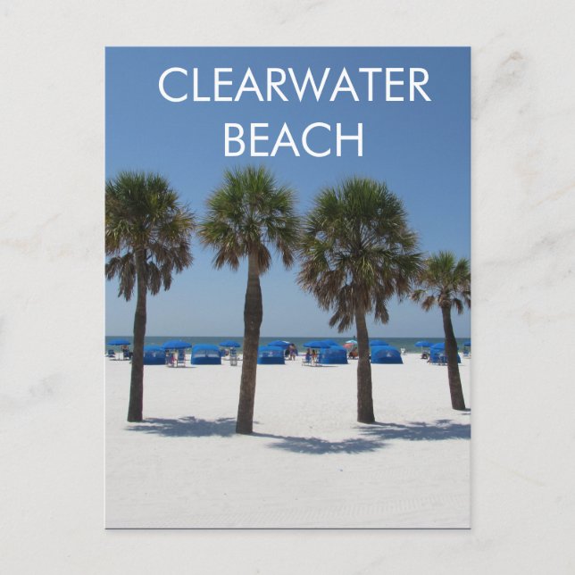 Postales de Clearwater Beach Florida (Anverso)