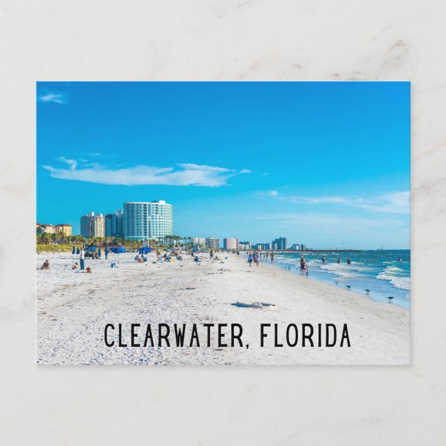 Postales de Clearwater Florida Beach (Anverso)
