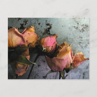 Postales de color de agua para Rosas muertos