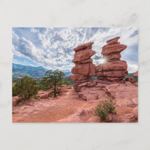 Postales de Colorado Sunburst de los gemelos siame