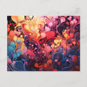 Postales de colores abstractos