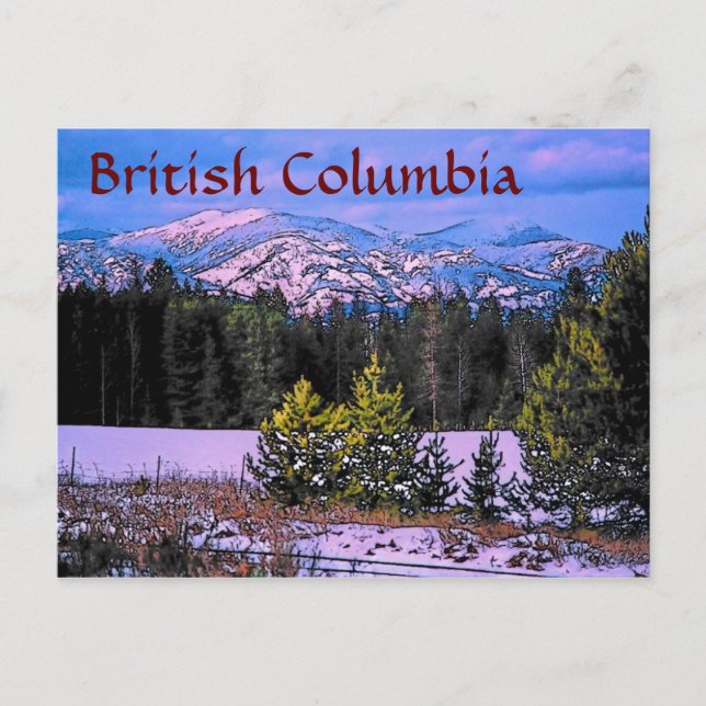 Postales de Columbia Británica (Anverso)