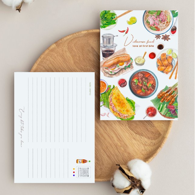 Postales de comida vietnamita (Subido por el creador)