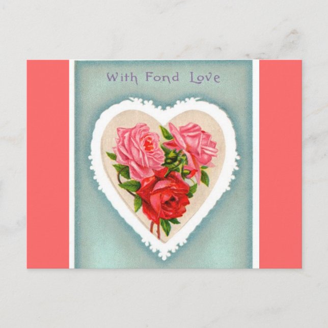 Postales de Corazón y Rosas (Anverso)