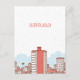 Postales de Costa de Marfil de Abidjan