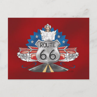 Postales de Cowgirl de la ruta 66