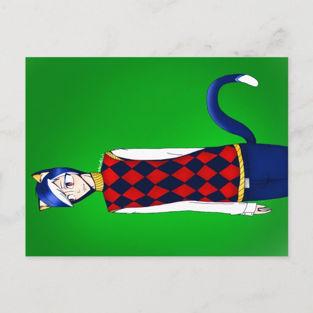 Postales de cruzamiento animal humanizado (Anverso)