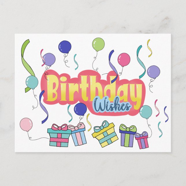 Postales de cumpleaños (Anverso)