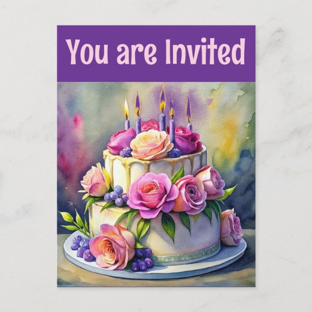 Postales de cumpleaños felices (Anverso)