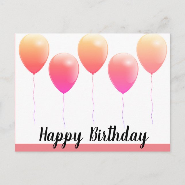 Postales de cumpleaños felices (Anverso)