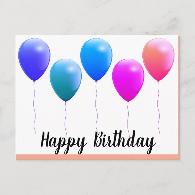 Postales de cumpleaños felices (Anverso)
