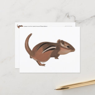 Postales de cute chipmunk de CherylsArt