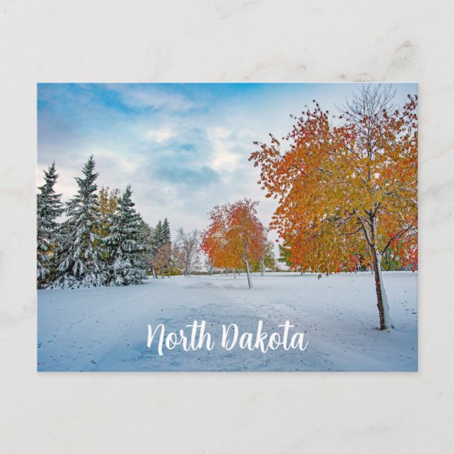 Postales de Dakota del Norte (Anverso)