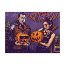 Postales de Dante y Aria Halloween