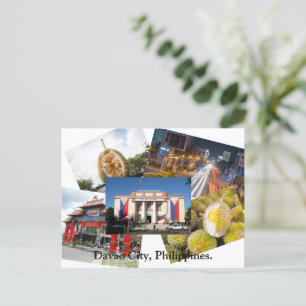 Postales de Davao City, Filipinas.