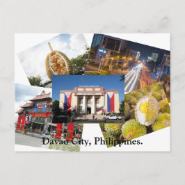 Postales de Davao City, Filipinas.
