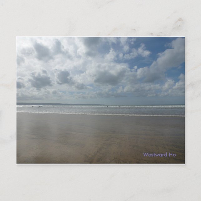 Postales de Devon del norte, Inglaterra (Anverso)