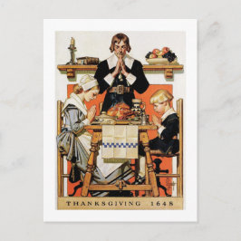 Postales de Día de Acción de Gracias de Arte Vinta