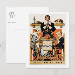 Postales de Día de Acción de Gracias de Arte Vinta