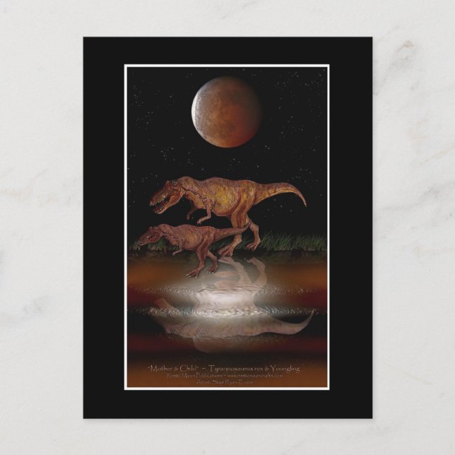 Postales de DINOSAUR T-REX (Anverso)