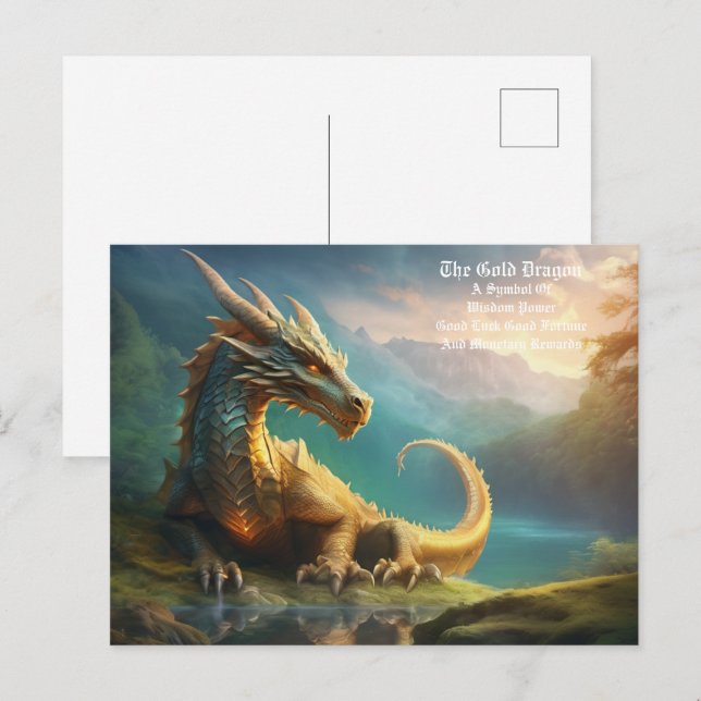 Postales de Dragon (Anverso / Reverso)