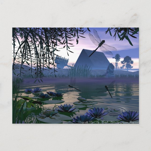 Postales de Dragonfly Pond (Anverso)