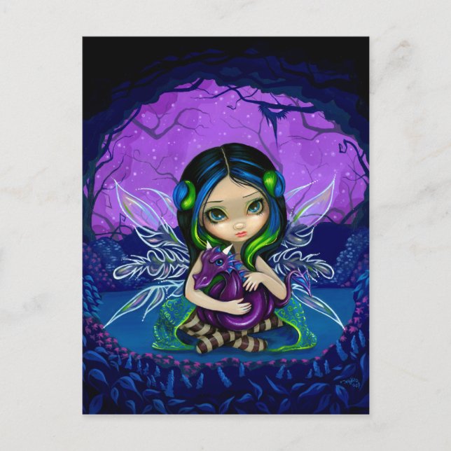 Postales de "Dragoning Garden II" (Anverso)