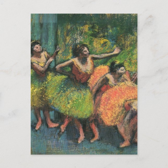 Postales de Edgar Degas Ballerina (Anverso)
